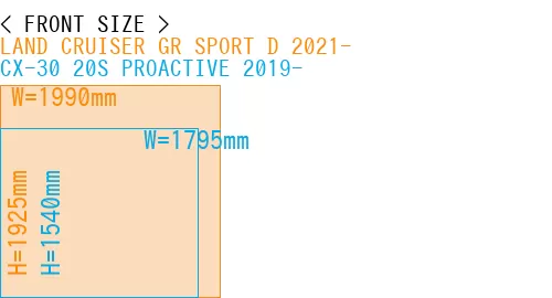 #LAND CRUISER GR SPORT D 2021- + CX-30 20S PROACTIVE 2019-